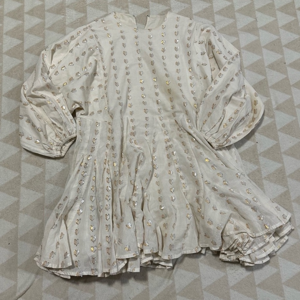RHODE Ella Metallic Dress